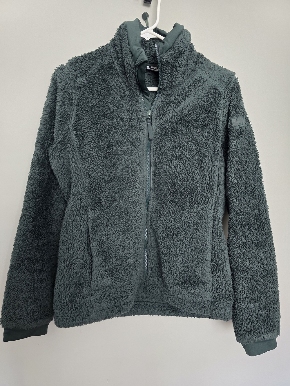 Helly Hansen Fleece Full-Zip Jacket in Forest Green Size M